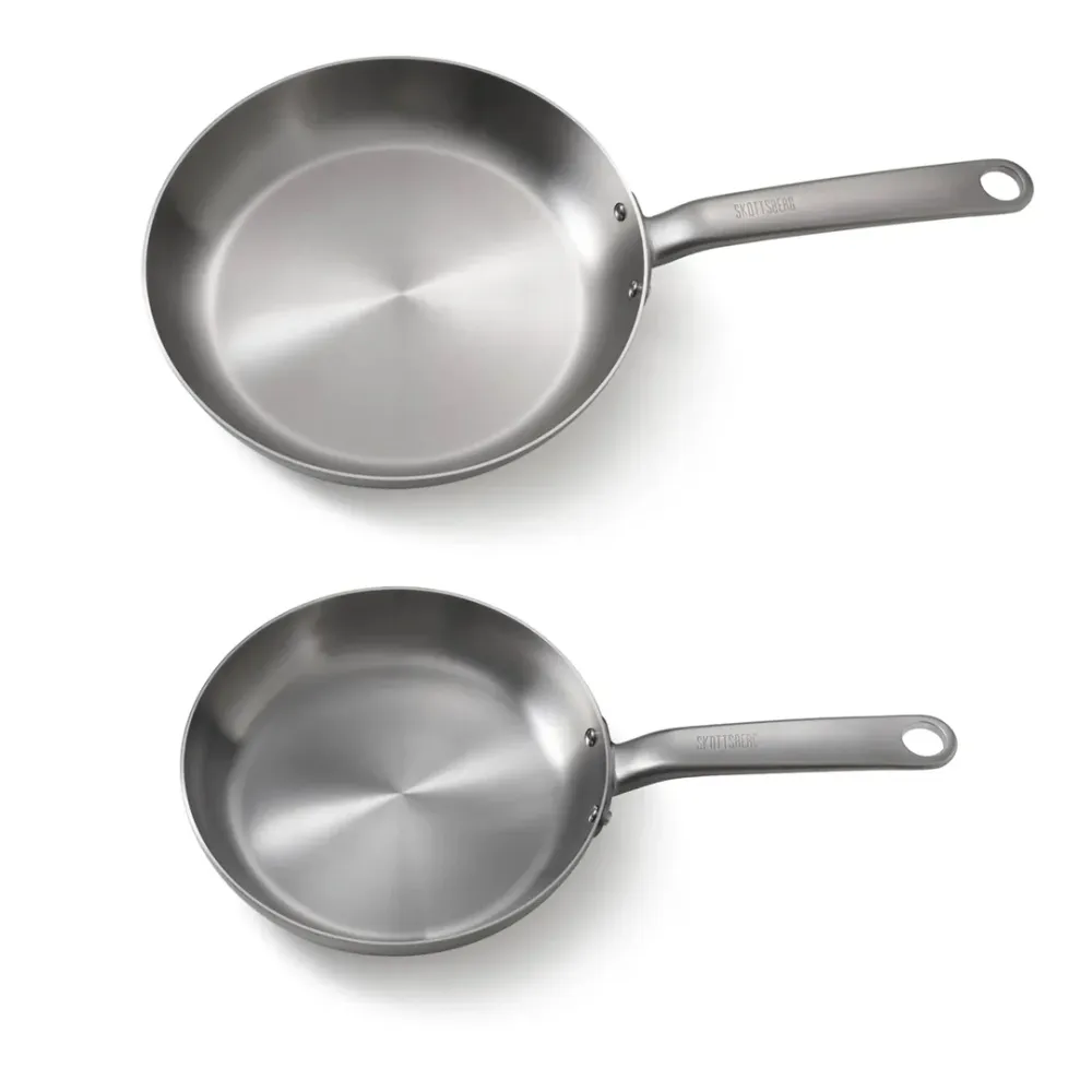 Skottsberg Koekenpannenset 24/28cm 'Stainless Steel'