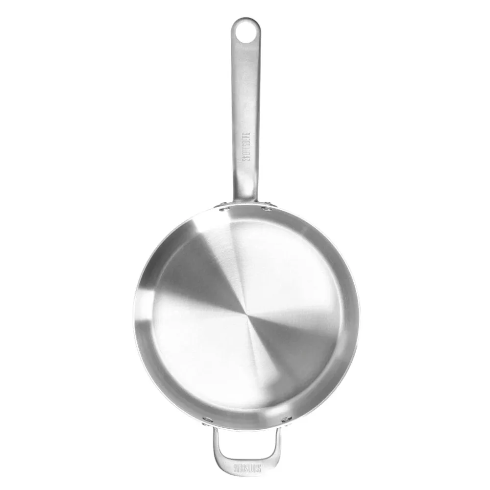Skottsberg - Stainless Steel Hapjespan 28 cm met deksel