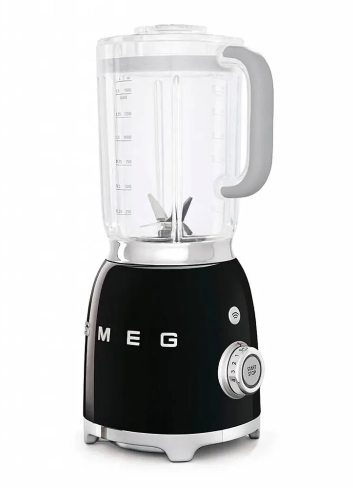 Blender Zwart Smeg