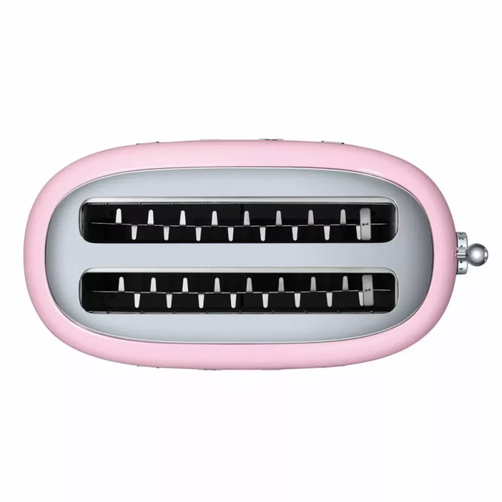 Broodrooster 2x2 Roze Smeg