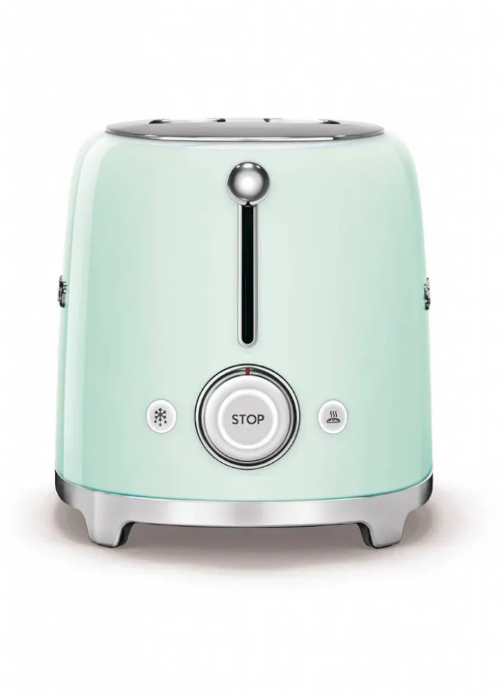 Broodrooster 2x2 Watergroen Smeg