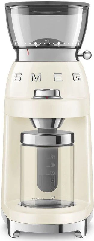 Smeg CGF03CREU Koffiemolen - Tritan Renew - crème