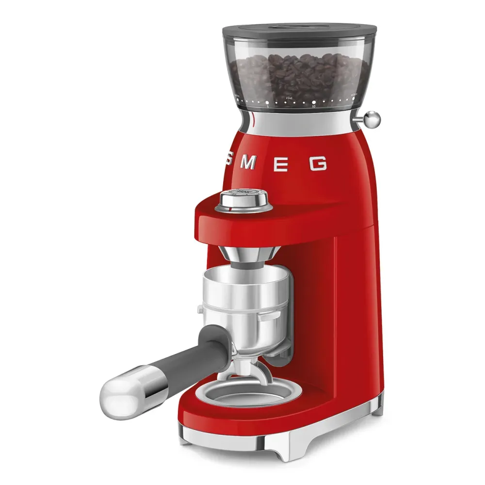 Smeg CGF03RDEU Koffiemolen - Tritan Renew - rood