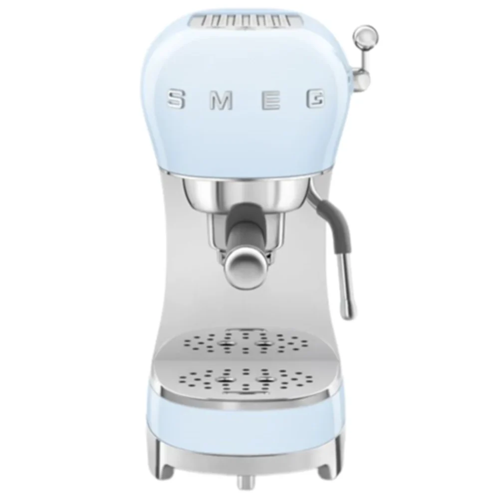 Smeg ECF02PBEU Espresso koffiemachine - pastelblauw