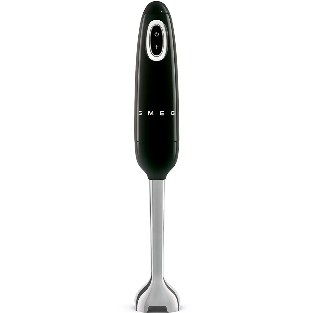 Smeg HBF03BLEU Handblender - 700 W - Turbo functie - 5 snelheden - Met accessoires - Zwart