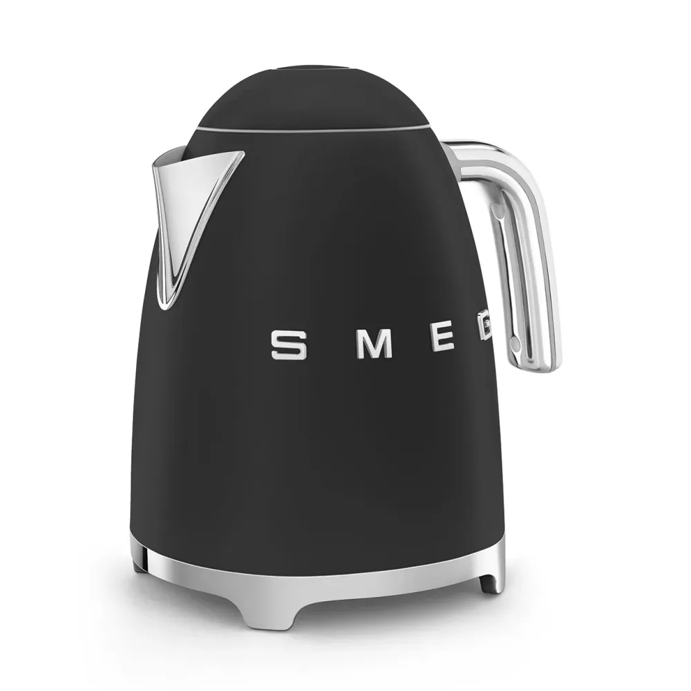 Smeg KLF03BLMEU Waterkoker - volume 1,7 liter - mat zwart
