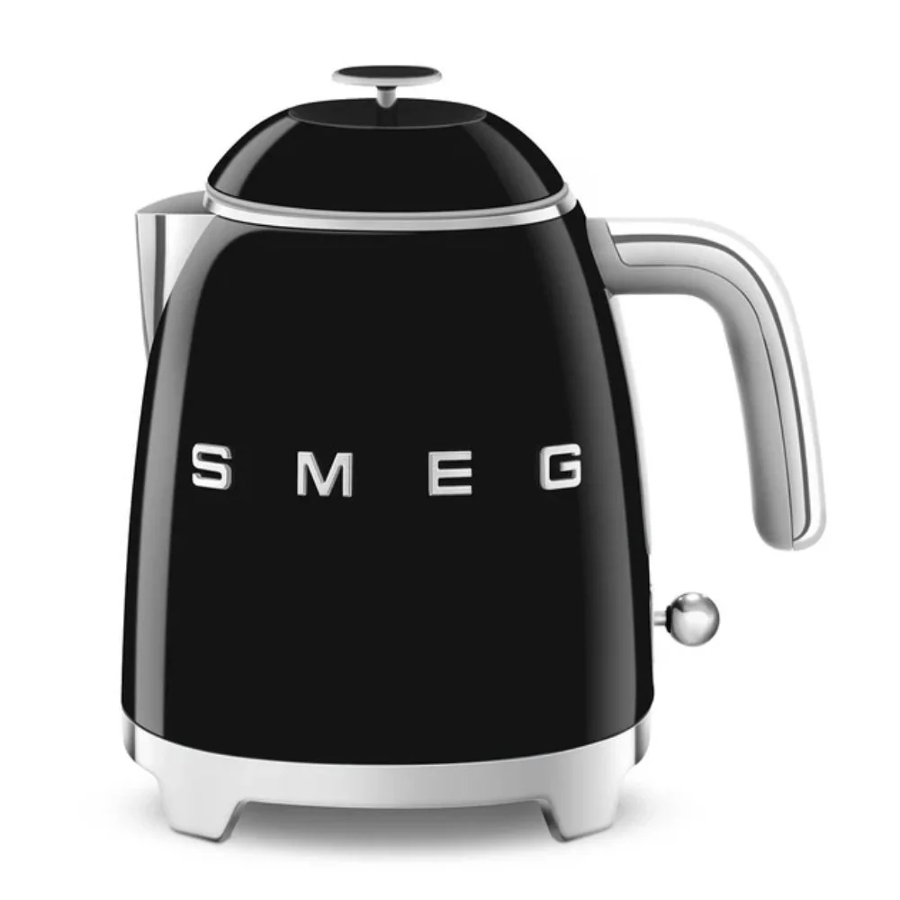 Smeg KLF05BLEU Mini waterkoker - volume 0,8 liter - zwart