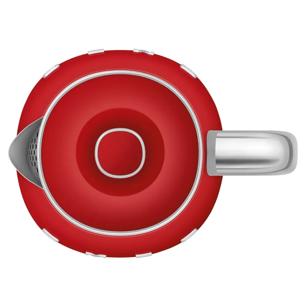 Smeg KLF05RDEU Mini waterkoker - volume 0,8 liter - rood