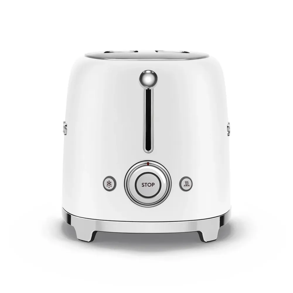 Smeg TSF01WHMEU Broodrooster - 2 sleuven 2 sneden - mat wit