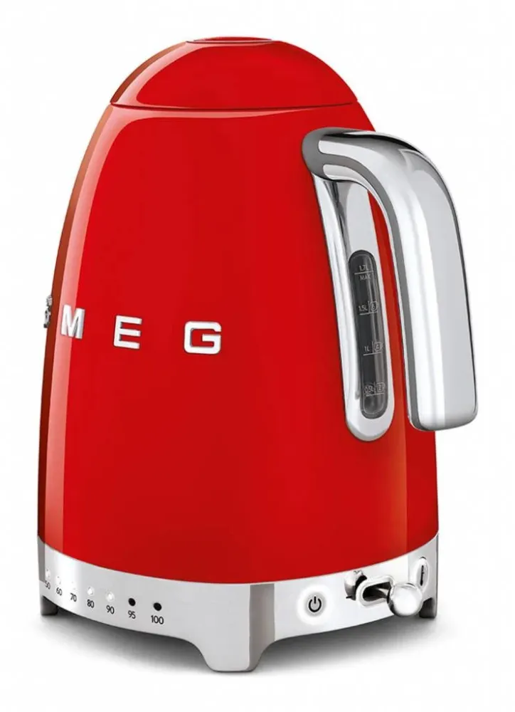 Variabele Waterkoker Rood Smeg