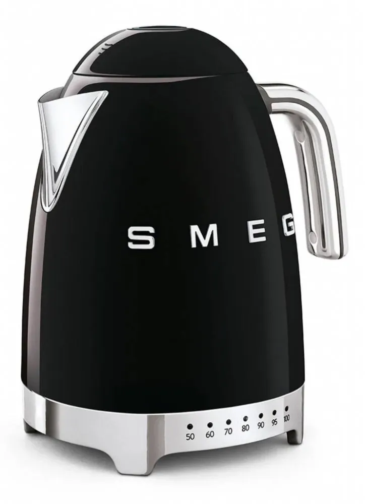 Variabele Waterkoker Zwart Smeg