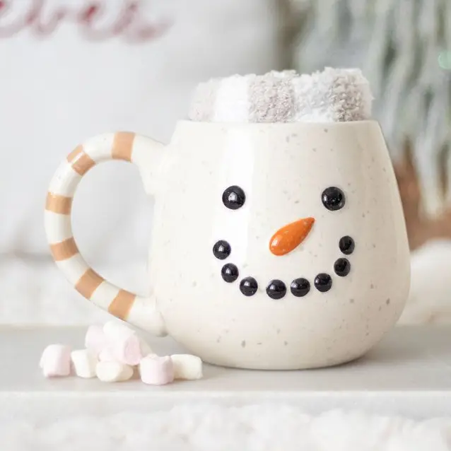Giftset Mok sneeuwman Something Different Wholesale