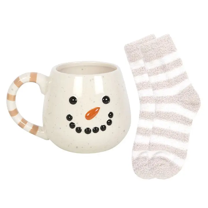 Giftset Mok sneeuwman Something Different Wholesale