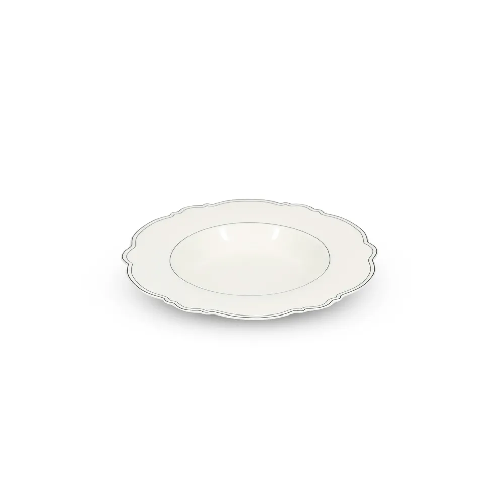 S|P Collection - Diep bord 23,5/14xH3,5cm Odette - Set van 2 SP Collection