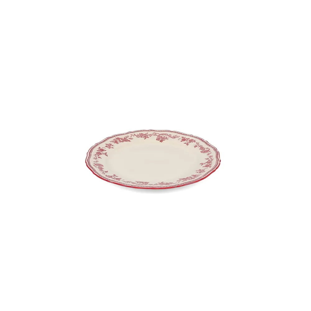 S|P Collection - Plat bord 21,5cm burgundy Cyril - Set van 4 SP Collection