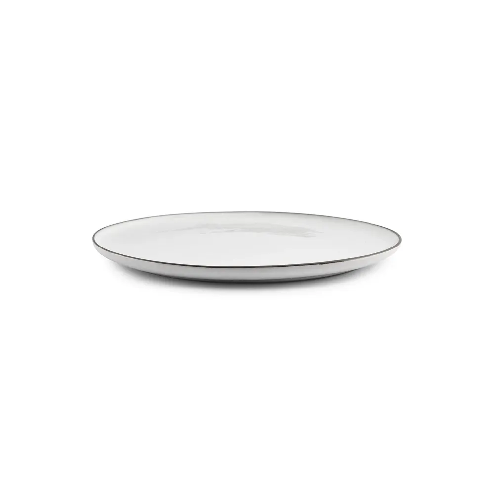 S|P Collection - Plat bord 26cm wit Fina - Set van 4 SP Collection