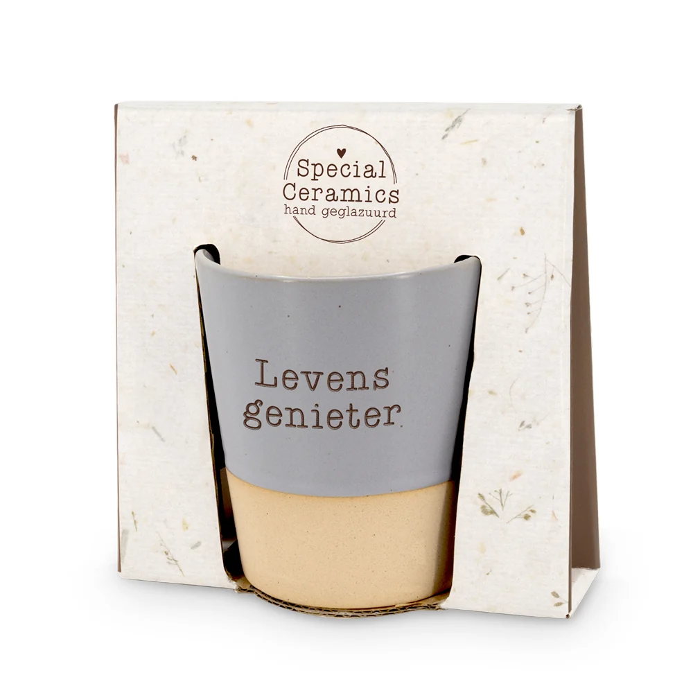 Special ceramics mok - Levensgenieter