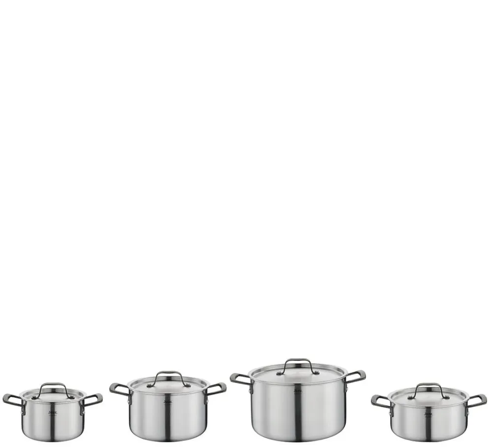 Spring Pottenset 4-delig zwart