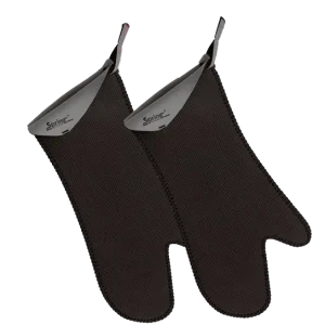 Spring Spring Grips Ovenwanten lang grijs 1 Paar
