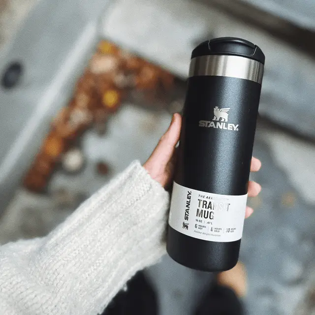 Stanley Aerolight Thermos muggen zwart - 0,5 L