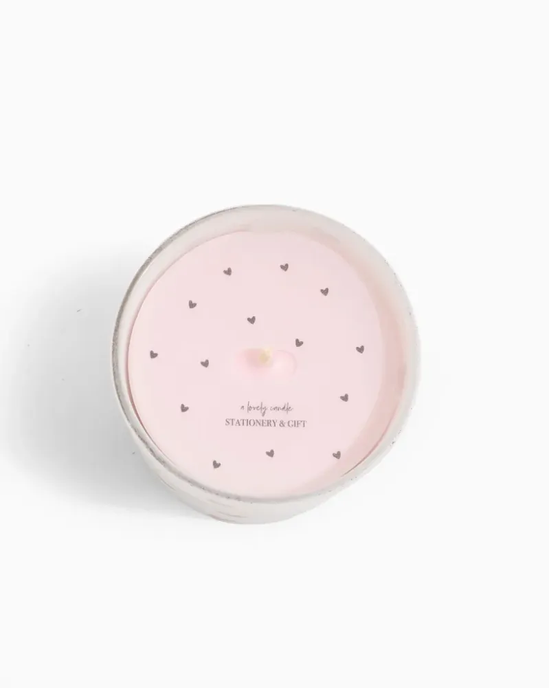 Geurkaars hartjes Stationery & Gift