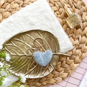 Sleutelhanger Fluffy blauw Stationery & Gift