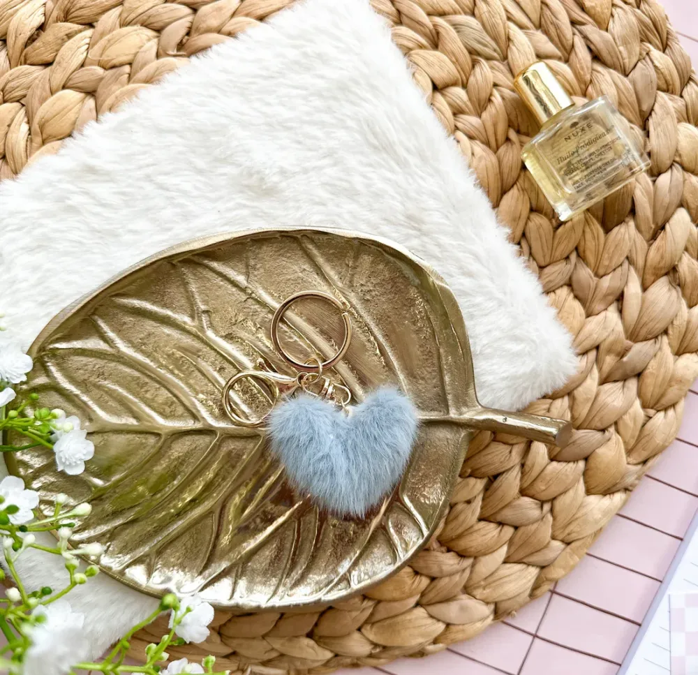 Sleutelhanger Fluffy blauw Stationery & Gift