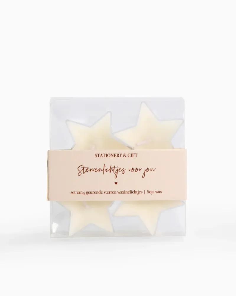 Theelichtjes sterretjes Stationery & Gift