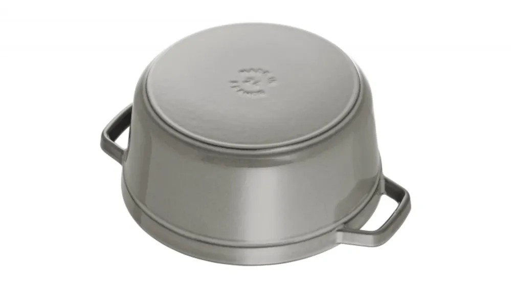 Ronde Braadpan Grafietgrijs 26 cm Staub