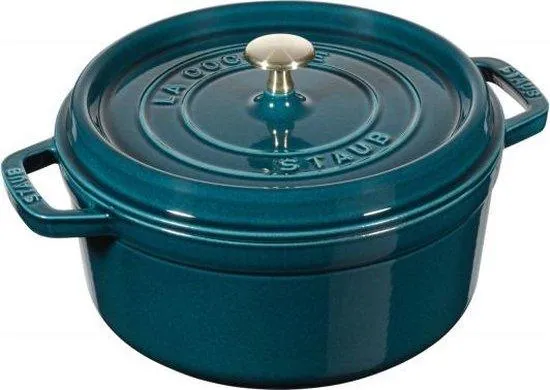 Staub Blauw la Mer Classic Braadpan - 26 cm