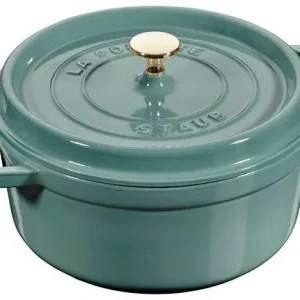 Staub Cocotte 24 cm 3,8 L Eucalyptus