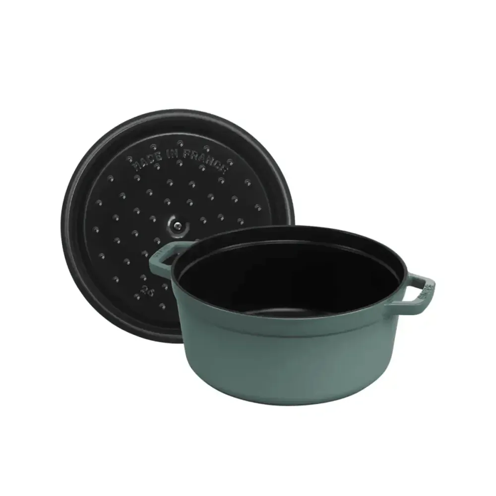 Staub Cocotte 26 cm 5,2 L Eucalyptus