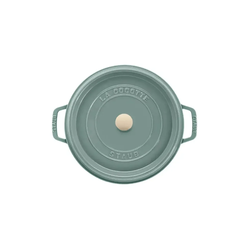 Staub Cocotte 26 cm 5,2 L Eucalyptus