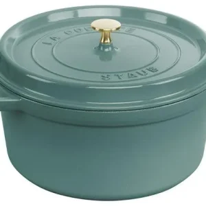 Staub Cocotte 28 cm 6,7 L Eucalyptus