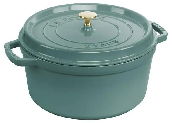 Staub Cocotte 28 cm 6,7 L Eucalyptus