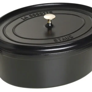 Staub Cocotte , ovaal 41 cm - zwart