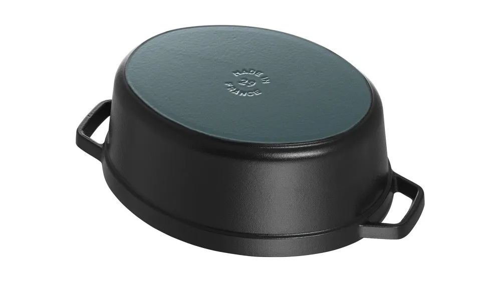 Staub Cocotte , ovaal 41 cm - zwart