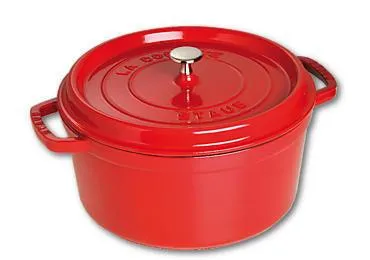 Staub Cocotte , rond 28 cm - kers
