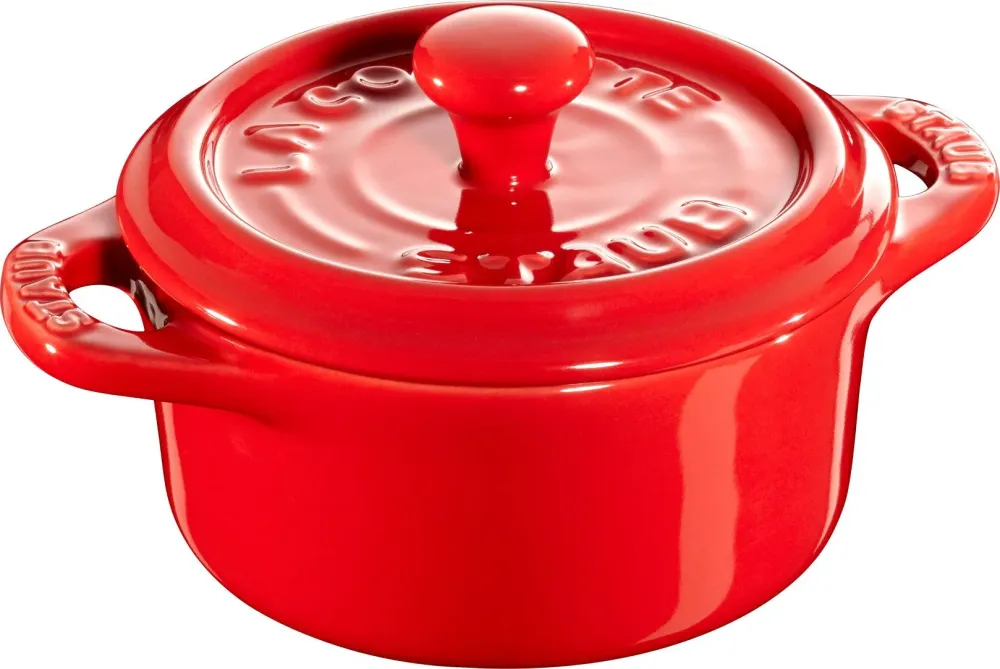 Staub Cocotte , rond 10 cm - kers