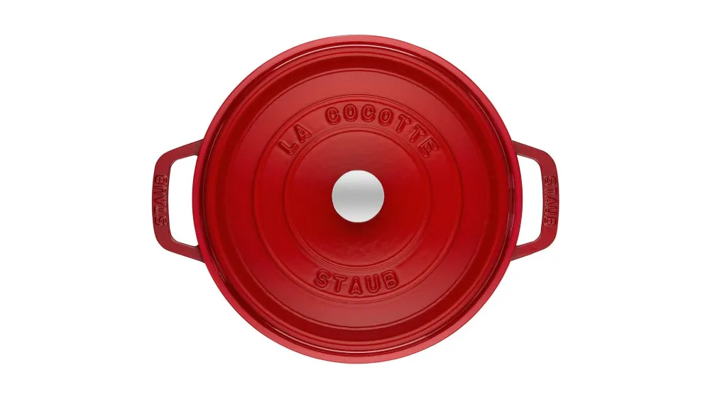 Staub Cocotte , rond 26 cm - kers