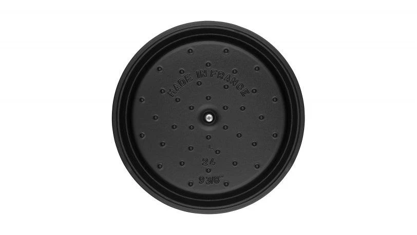 Staub Cocotte , rond 20 cm - zwart