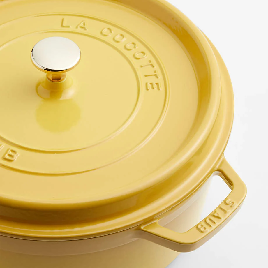 Staub La Cocotte stoofpot 26cm Citron