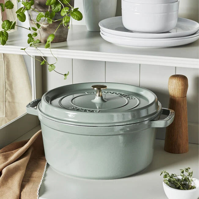 Staub La Cocotte stoofpot 26cm eucalyptus