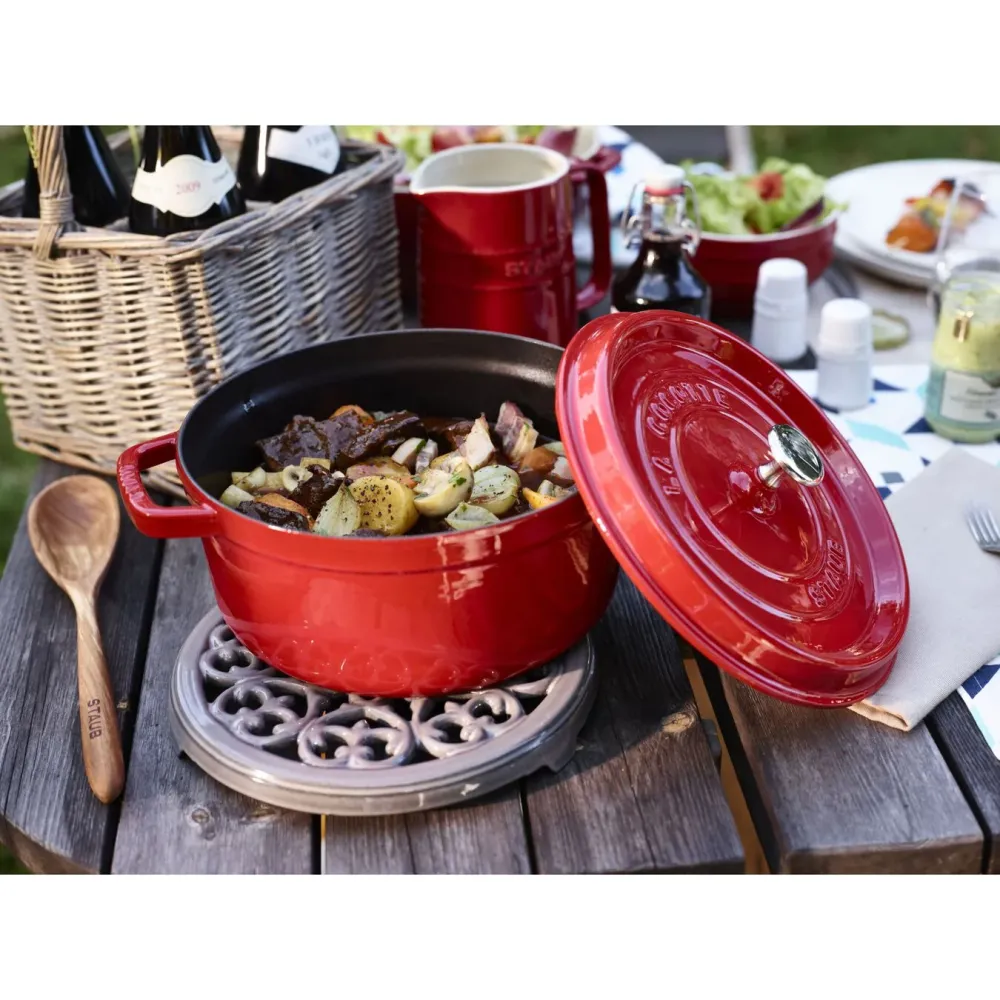 Staub La Cocotte stoofpot 28cm kersenrood