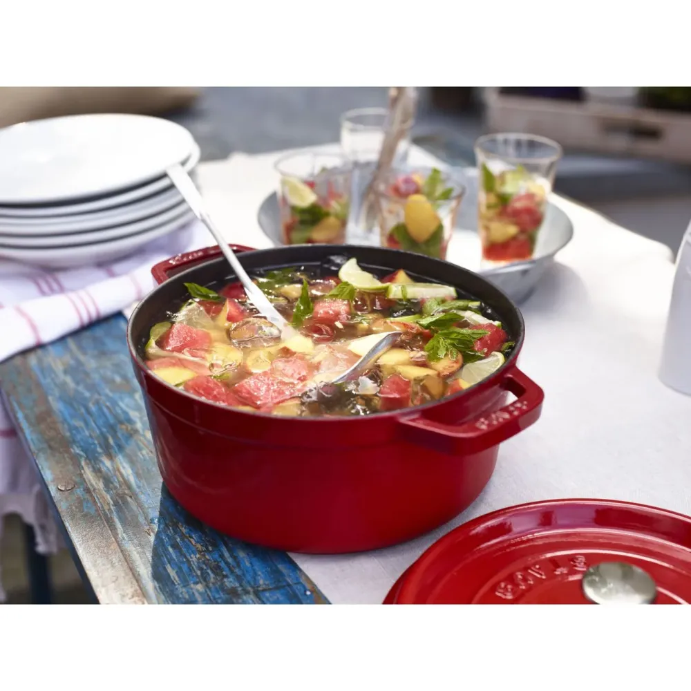 Staub La Cocotte stoofpot 28cm kersenrood