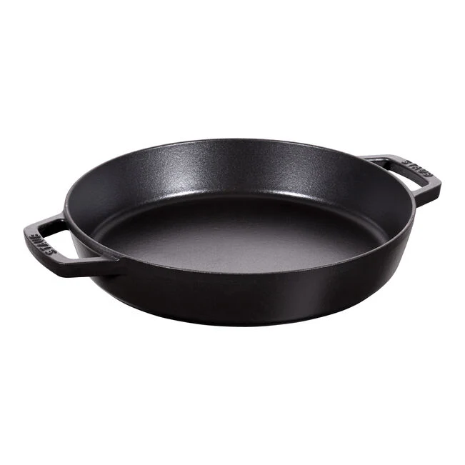 Staub gietijzer braadpan/paellapan met 26cm