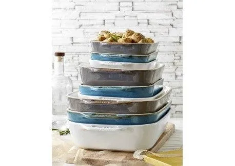 Staub Gratineerschaal 20 x 16 cm - ivoor