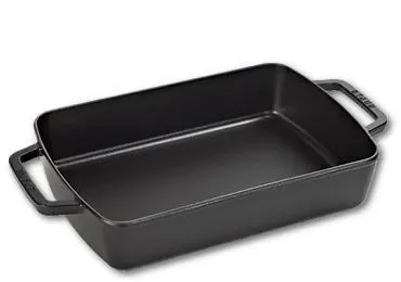 Staub Ovenschotel 30 x 20 cm - zwart