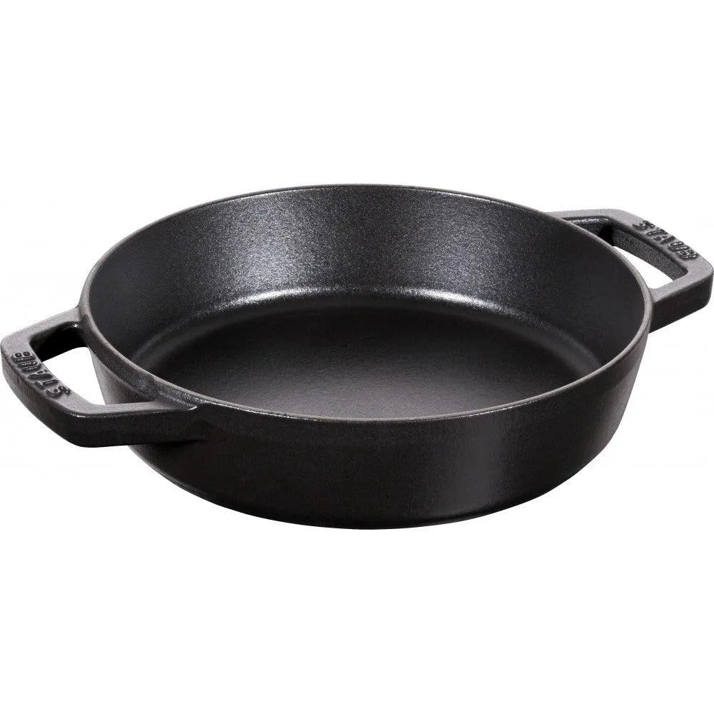 Staub Paellapan 20 cm - zwart