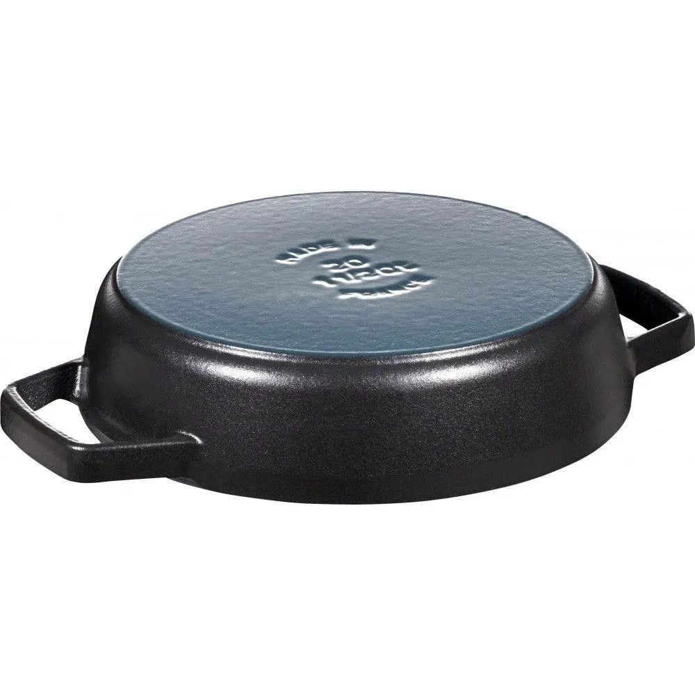 Staub Paellapan 20 cm - zwart
